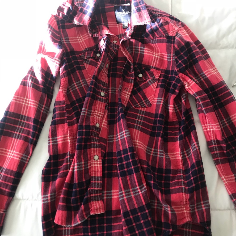 american eagle flannel